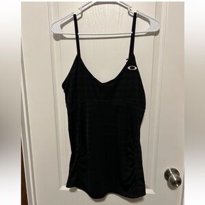 Oakley Black Women's Tank Top - optional Racerback Clasp - Size Large
